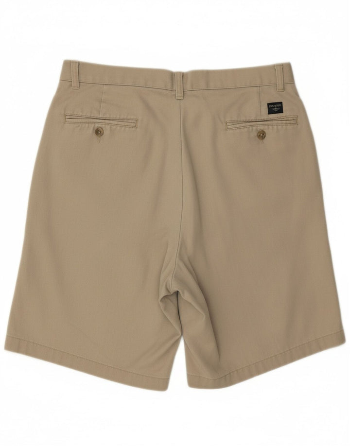 DOCKERS Mens Pegged Chino Shorts W34 Large Beige Cotton Vintage Dockers and Second-Hand Dockers from Messina Hembry 