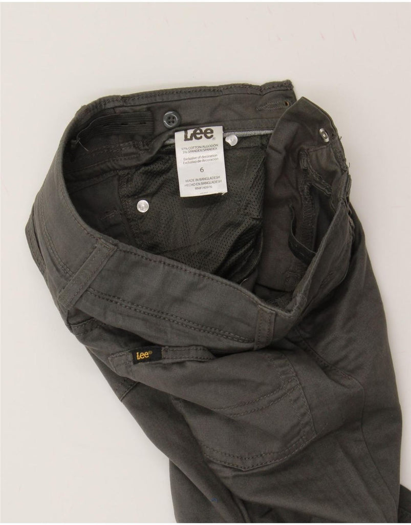 LEE Boys Straight Casual Trousers 5-6 Years W22 L20 Grey Cotton Vintage Lee and Second-Hand Lee from Messina Hembry 