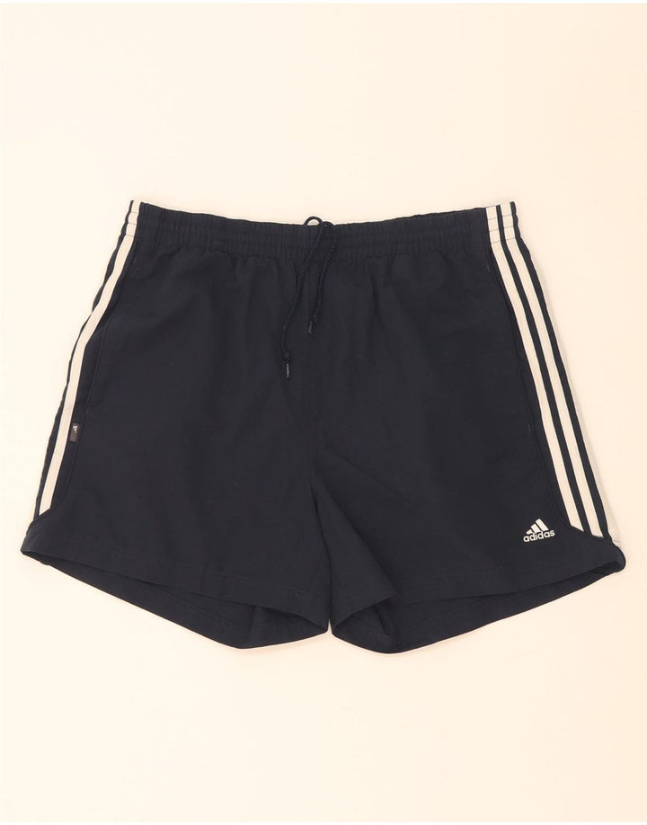 Adidas Mens Sport Shorts Large  Navy Blue Polyester