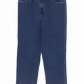 Farah Womens Classic Straight Jeans W36 L27 Blue Cotton