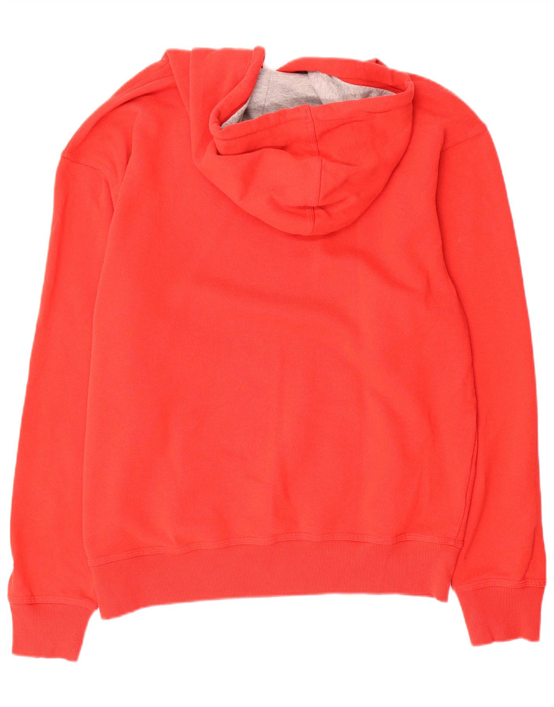Champion Mens Hoodie Jumper Large Red Cotton