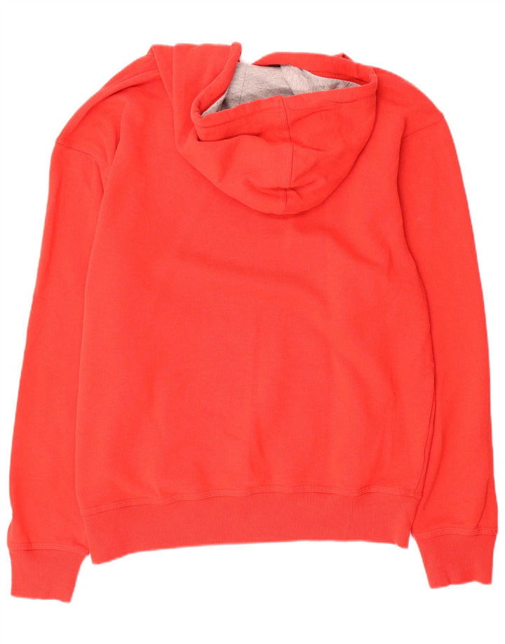 Champion Mens Hoodie Jumper Large Red Cotton