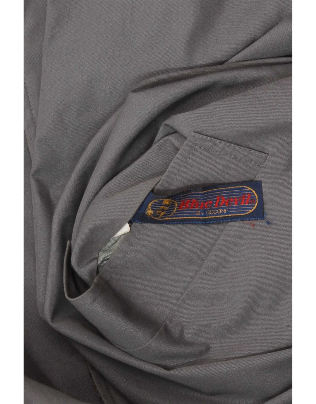 Blue Devil Mens Reversible Overcoat UK 38 Medium Grey