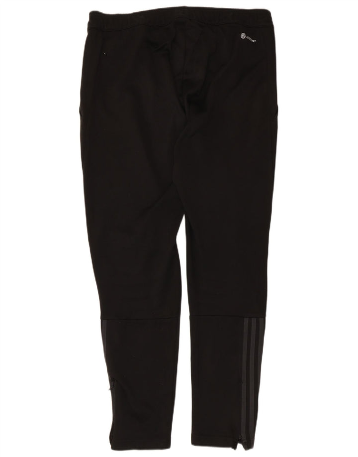 Adidas Mens Aeroready Tracksuit Trousers XL  Black Polyester