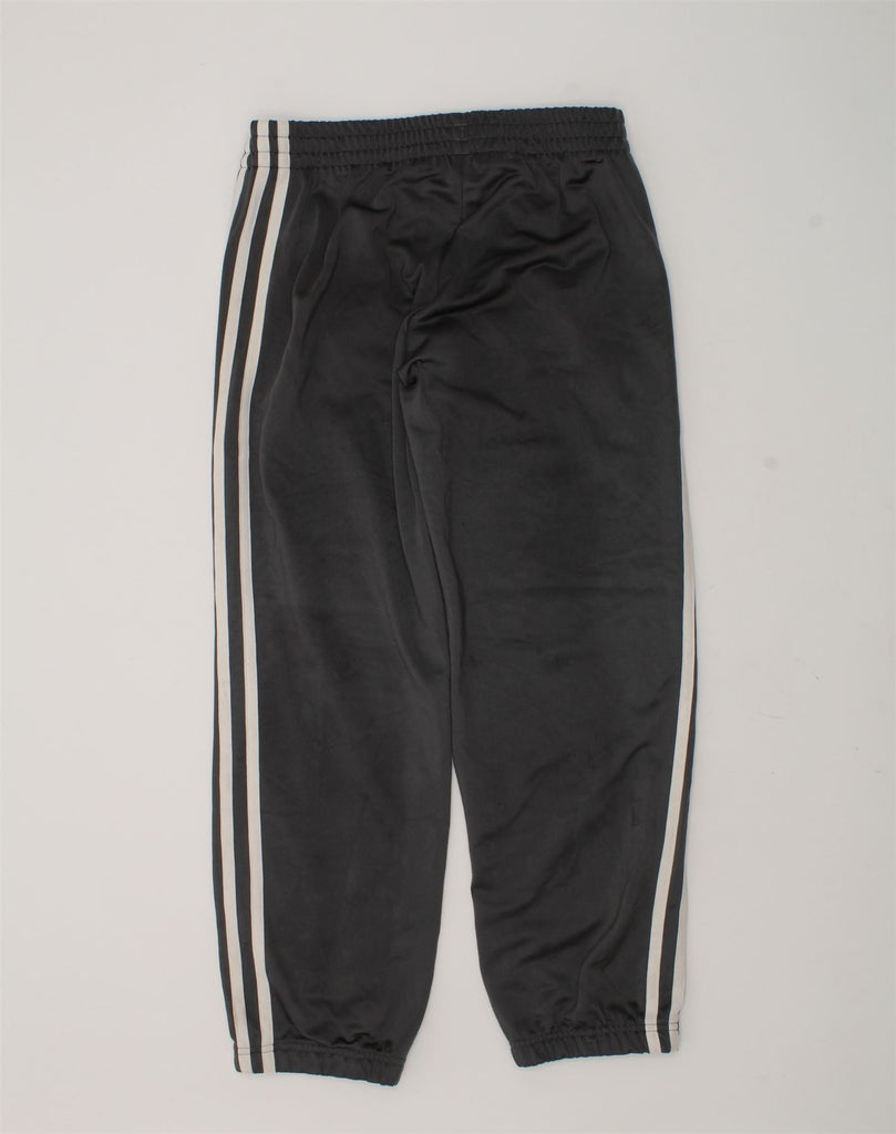 ADIDAS Boys Tracksuit Trousers Joggers 9-10 Years Black Polyester | Vintage Adidas | Thrift | Second-Hand Adidas | Used Clothing | Messina Hembry 