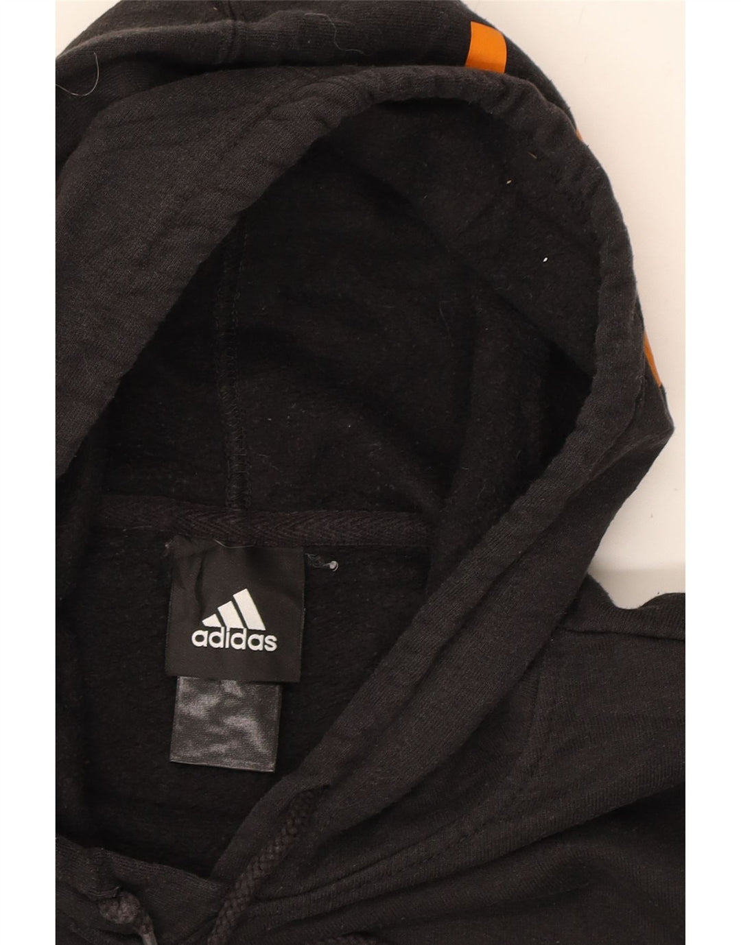 ADIDAS Mens Graphic Hoodie Jumper Medium Black Cotton Vintage Adidas and Second-Hand Adidas from Messina Hembry 