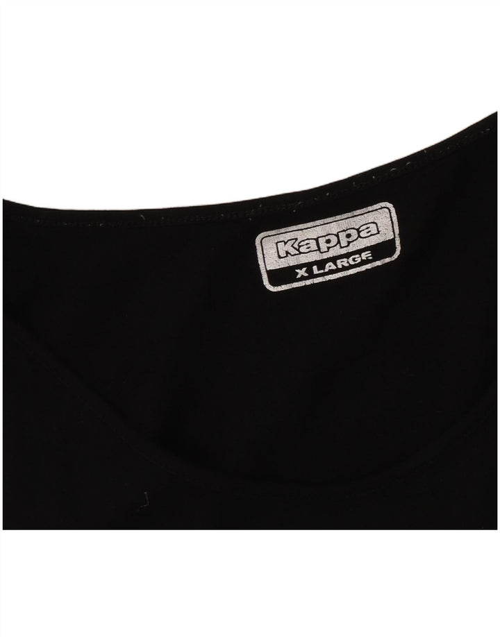 Kappa Mens Graphic Vest Top XL Black