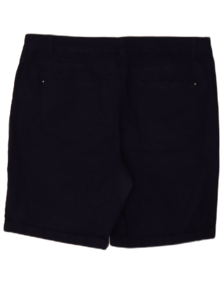 M&Co Womens Casual Shorts W40 XL Navy Blue