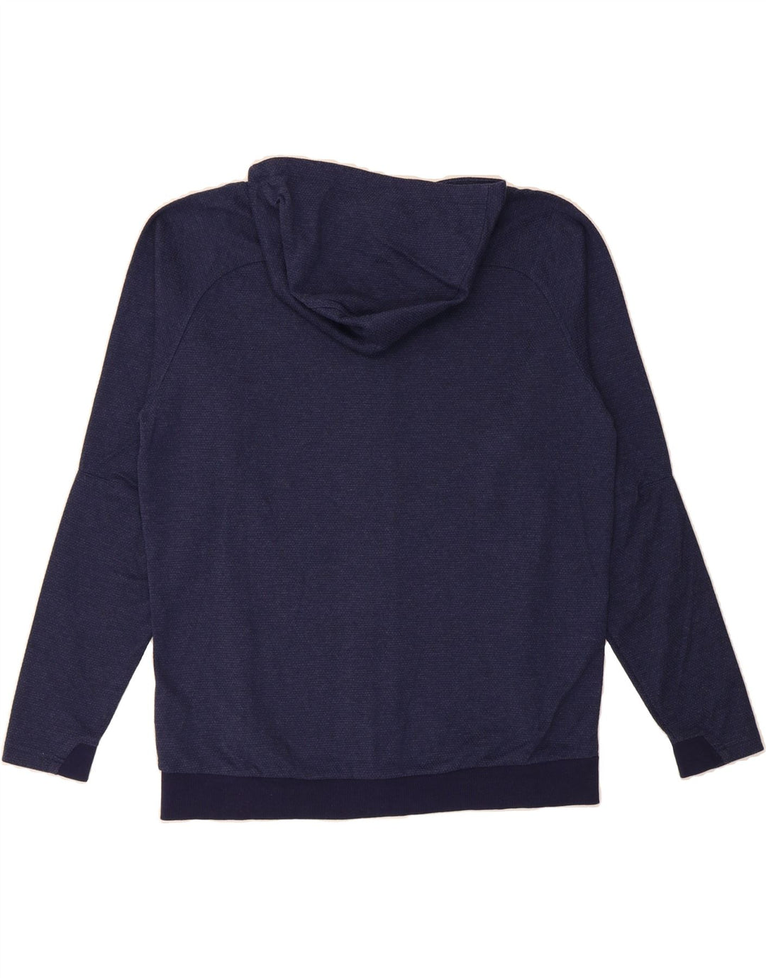 PUMA Mens Zip Hoodie Sweater Large Navy Blue Cotton