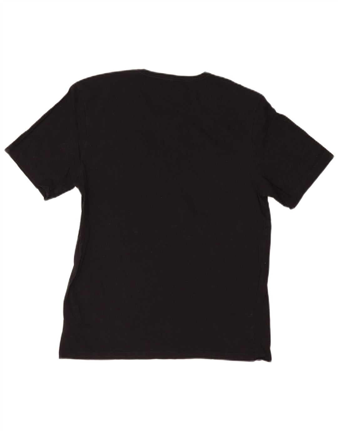 HUGO BOSS Womens T-Shirt Top UK 14 Large Black Cotton