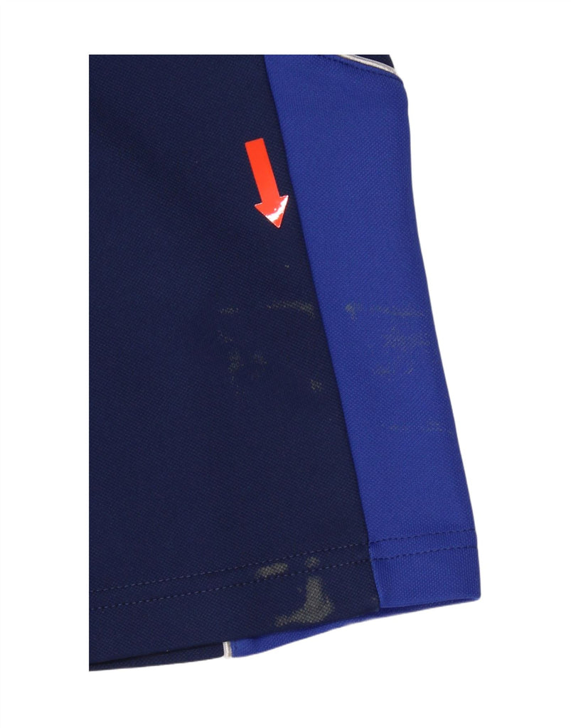 ADIDAS Mens Sport Shorts Large  Navy Blue Colourblock Polyester Vintage Adidas and Second-Hand Adidas from Messina Hembry 