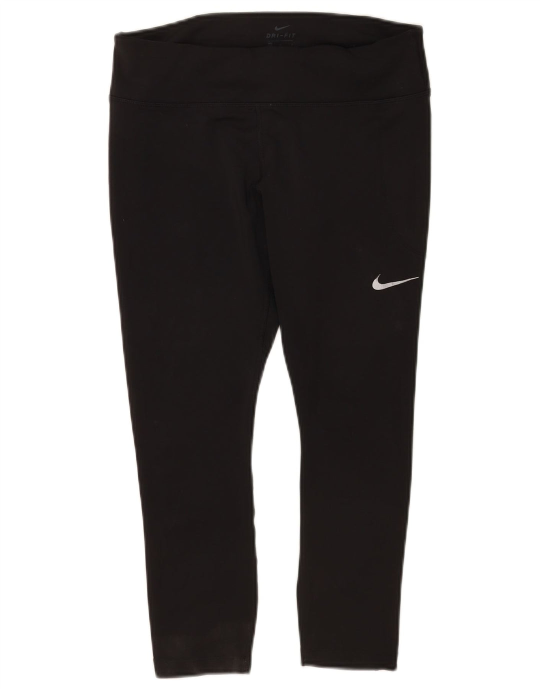 Nike Womens Leggings UK 16 Large  Black Polyester