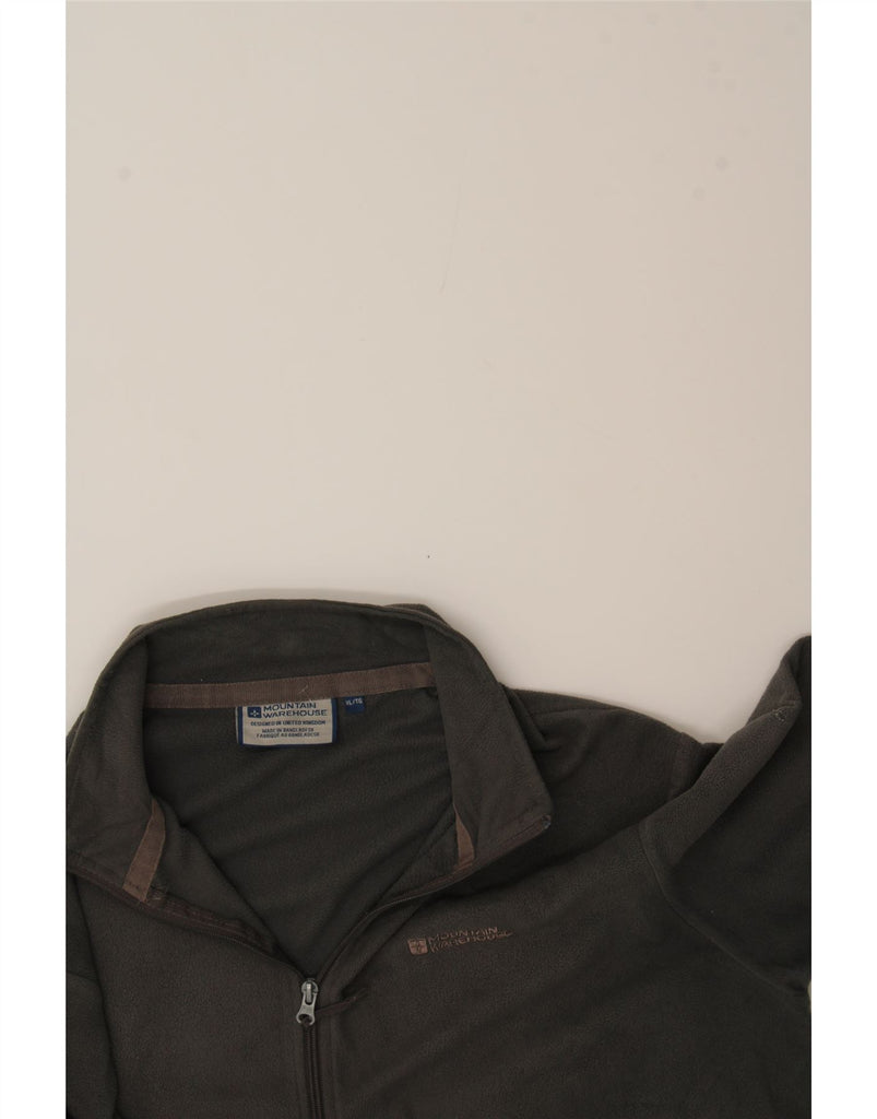 MOUNTAIN WAREHOUSE Mens Fleece Jacket UK 42 XL Grey Polyester Vintage Mountain Warehouse and Second-Hand Mountain Warehouse from Messina Hembry 