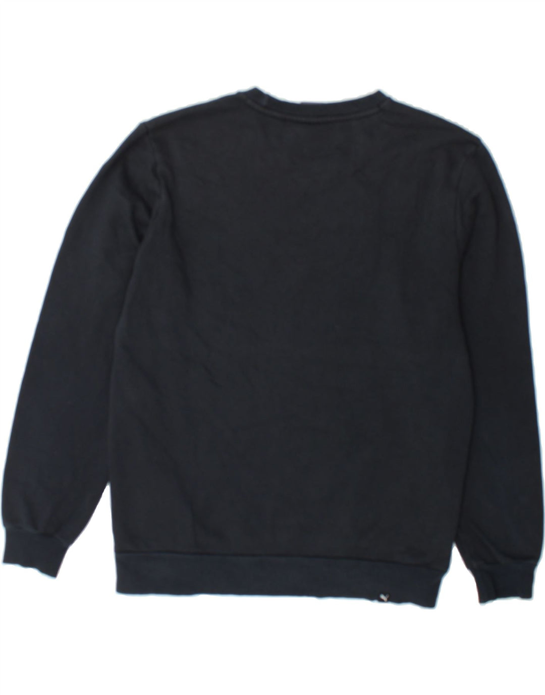 PUMA Womens Sweatshirt Jumper UK 14 Medium Black Cotton Vintage Puma and Second-Hand Puma from Messina Hembry 