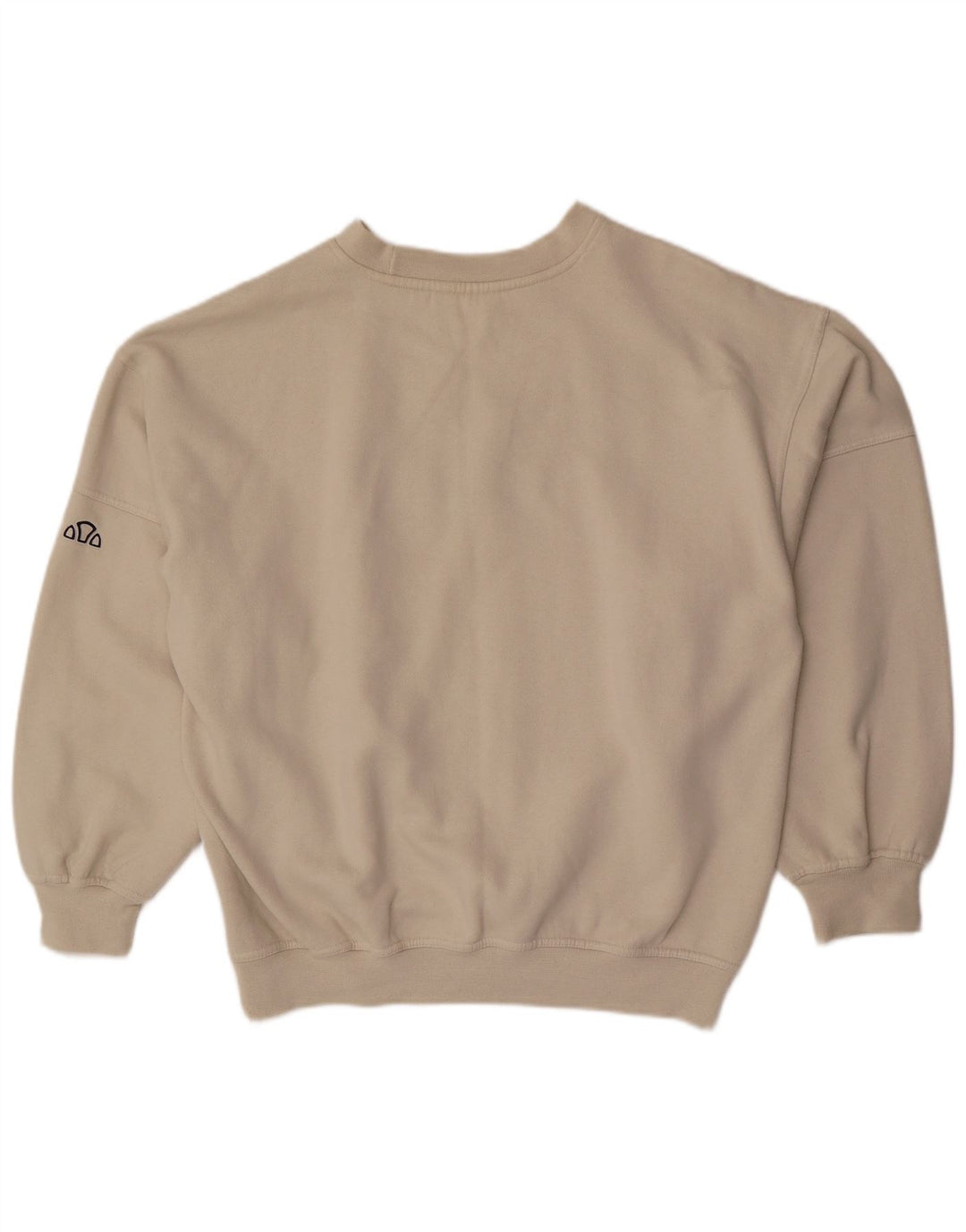 Ellesse Mens Graphic Sweatshirt Jumper Large Beige Polyester