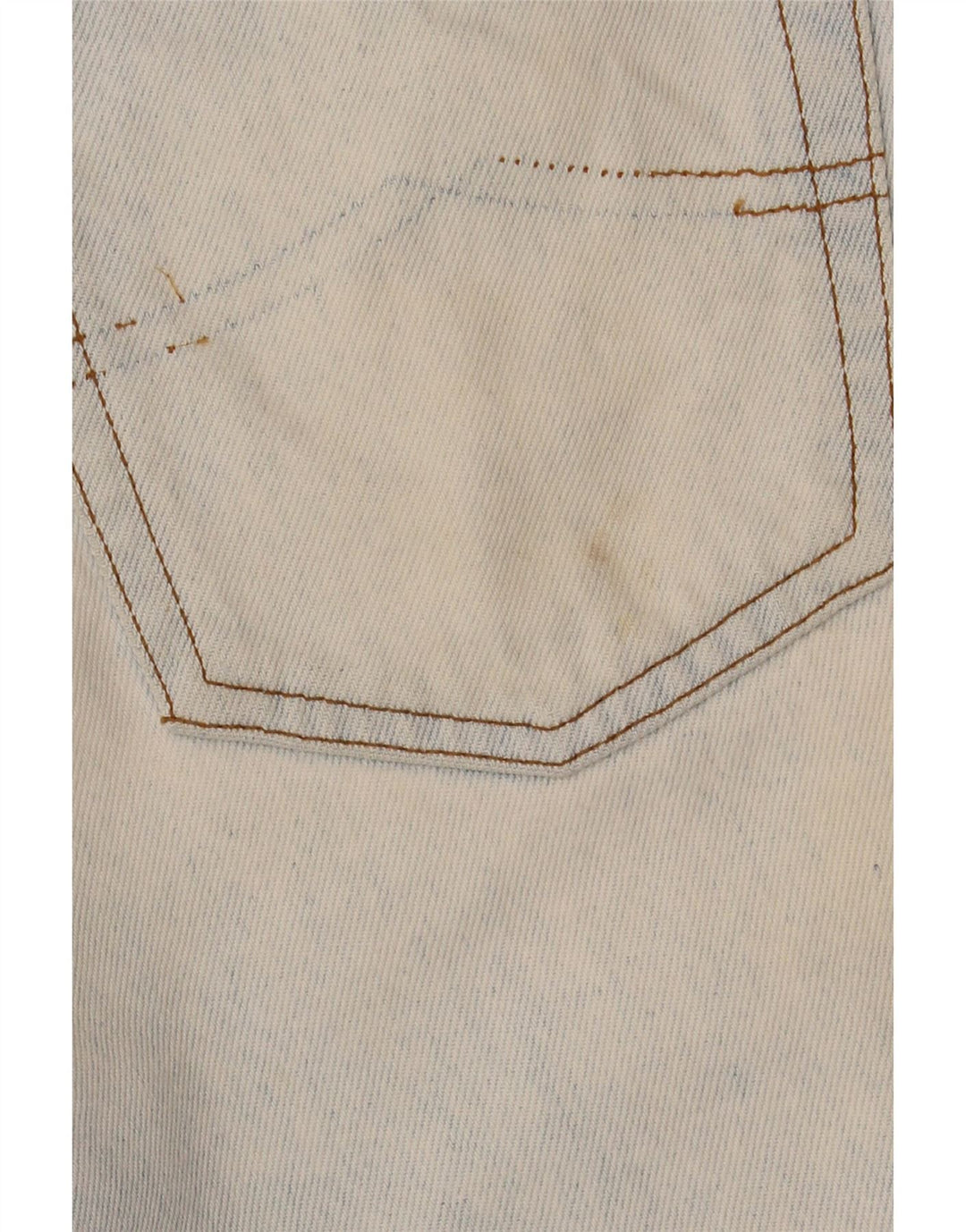 Casucci Mens Graphic Denim Shorts W30 Medium Blue