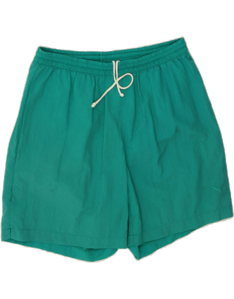 PUMA Mens Swimming Shorts XL Turquoise Polyamide Vintage Puma and Second-Hand Puma from Messina Hembry 