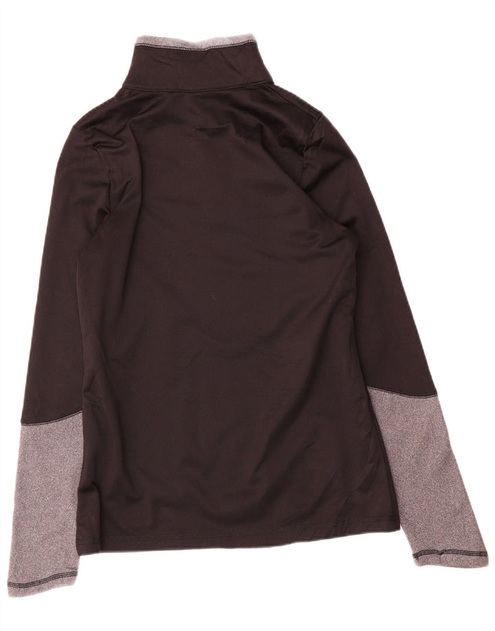 The North Face Womens Pullover Tracksuit Top UK 10 Small Black Flecked