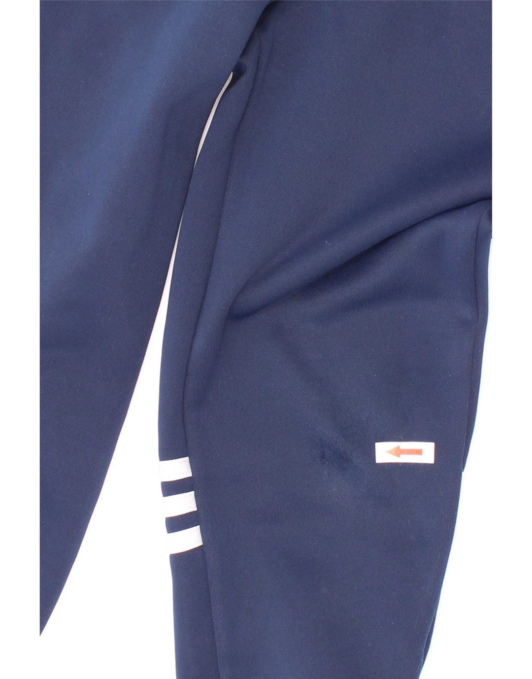 Adidas Boys Tracksuit Trousers Joggers 6-7 Years Navy Blue Polyester