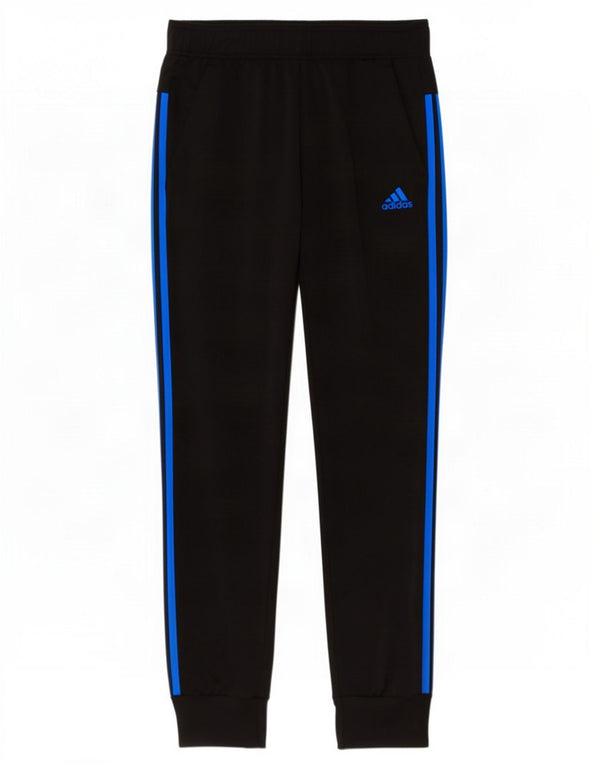 Adidas Womens Tracksuit Trousers Joggers UK 10 Small Black Polyester