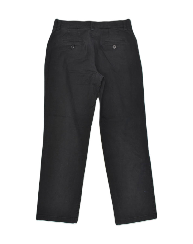 LEE Womens Straight Fit Relaxed Fit Straight Casual Trousers US 10 Medium W32 L31 Black | Vintage Lee | Thrift | Second-Hand Lee | Used Clothing | Messina Hembry 