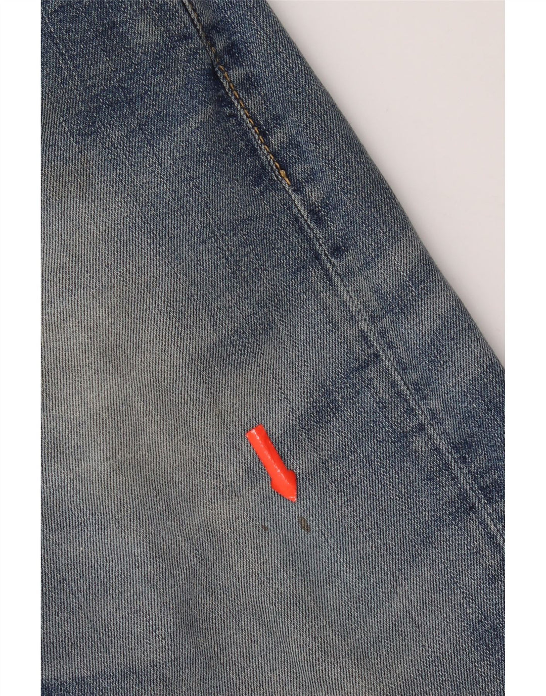 Roy Rogers Womens Straight Jeans W29 L33 Blue Cotton