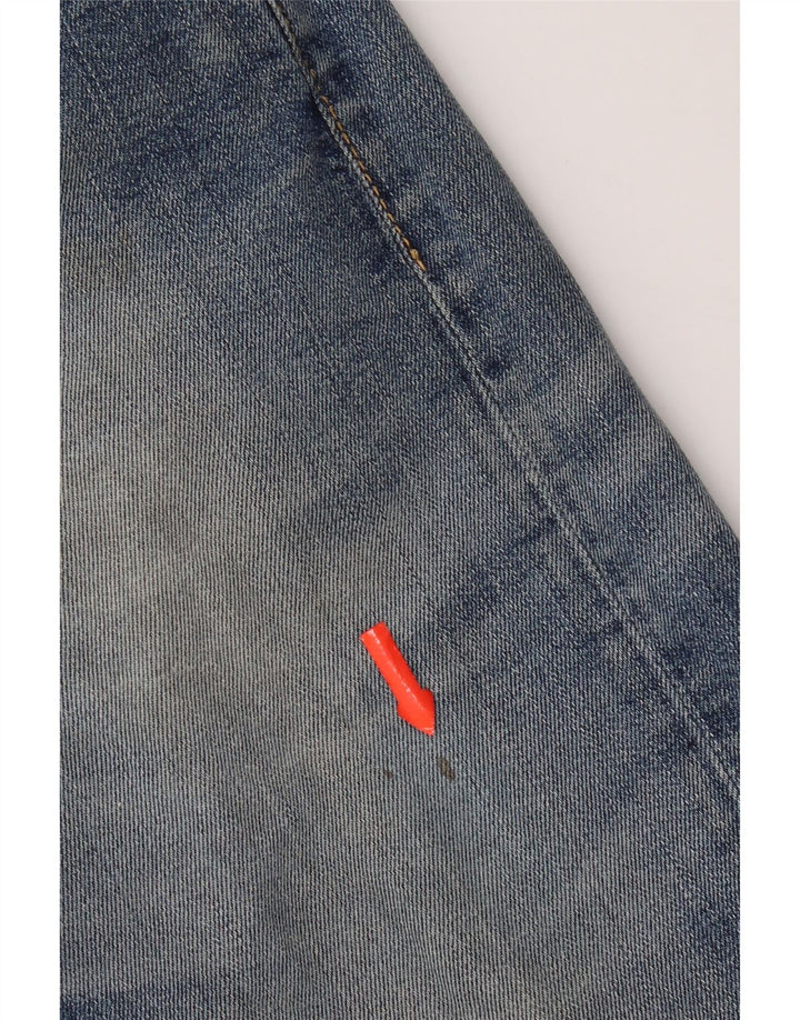 Roy Rogers Womens Straight Jeans W29 L33 Blue Cotton