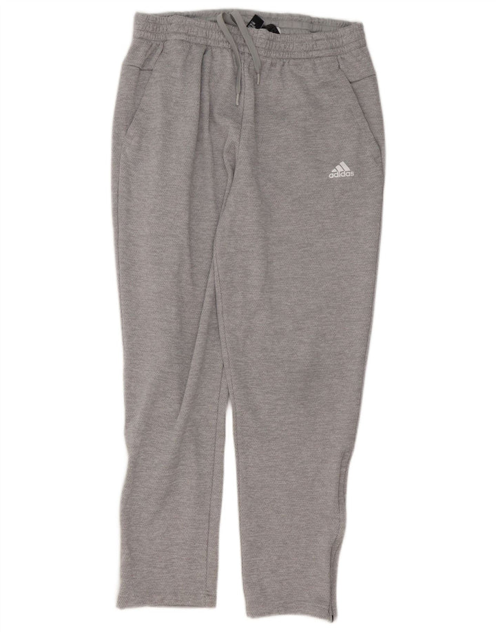 Adidas Mens Tracksuit Trousers Large Grey Polyester