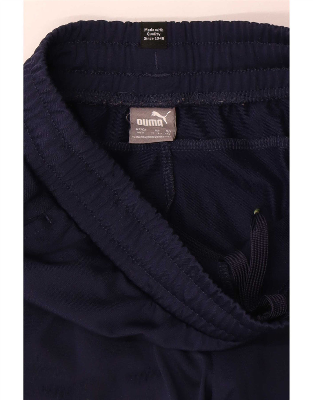 Puma Boys Tracksuit Trousers Joggers 11-12 Years  Navy Blue Polyester