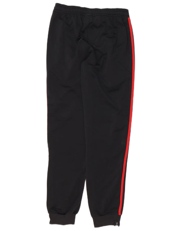 Adidas Boys Fly Emirates Tracksuit Trousers Joggers 13-14 Years Black