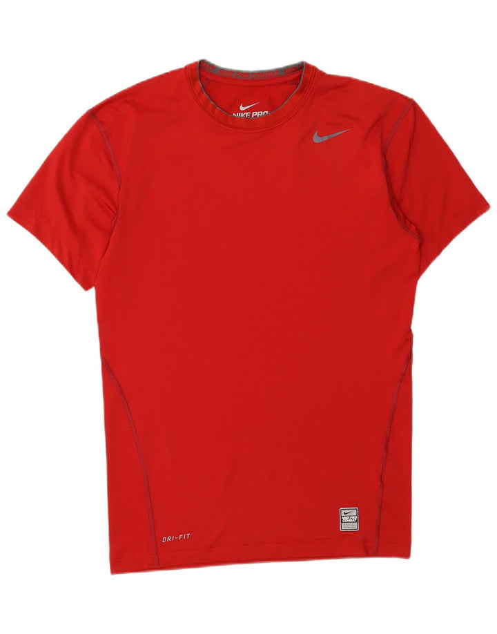 NIKE Mens Dri Fit T-Shirt Top UK 45/47 XL Red