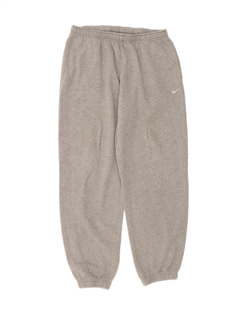 NIKE Mens Tracksuit Trousers Joggers Large  Grey Flecked Cotton Vintage Nike and Second-Hand Nike from Messina Hembry 