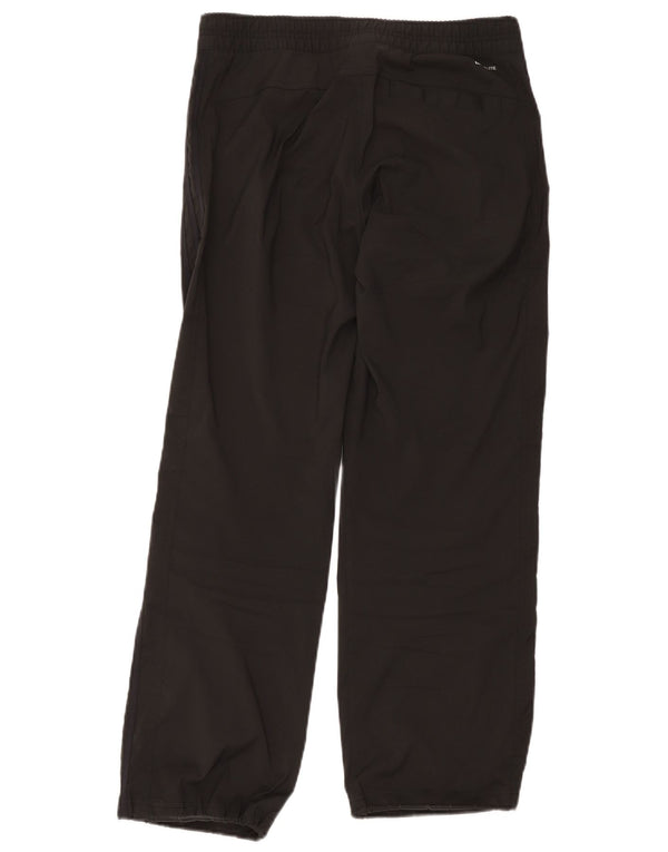 Adidas Womens Climalite Straight Trousers UK 14 Large W32 L30 Black Sports