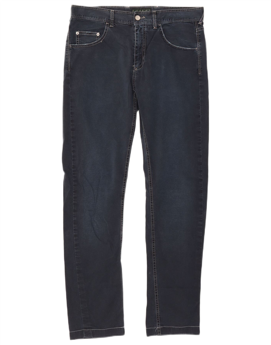 Fred Perry Mens Slim Jeans IT 48 Medium W33 L30 Navy Blue Cotton