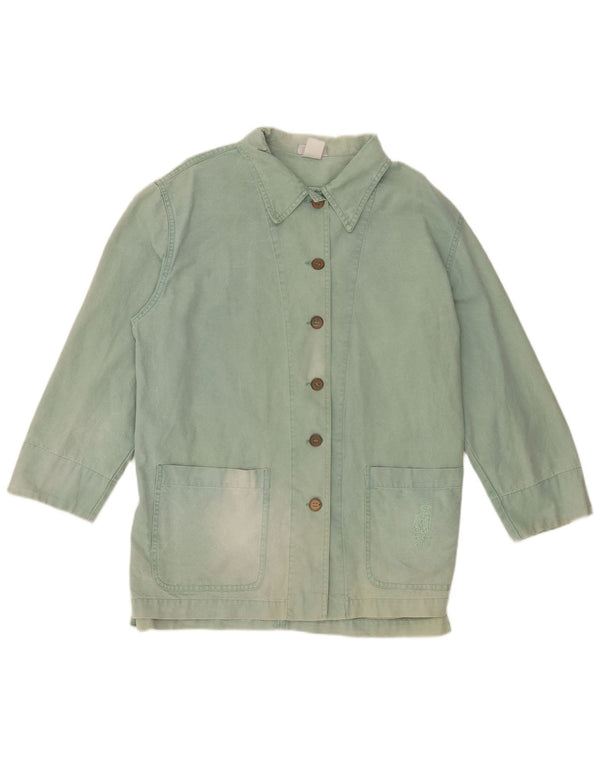 Perte by Krizia Womens Utility Jacket UK 16 Large Green