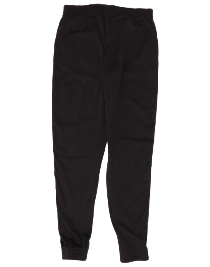 ADIDAS Boys Tracksuit Trousers Joggers 13-14 Years  Black Polyester