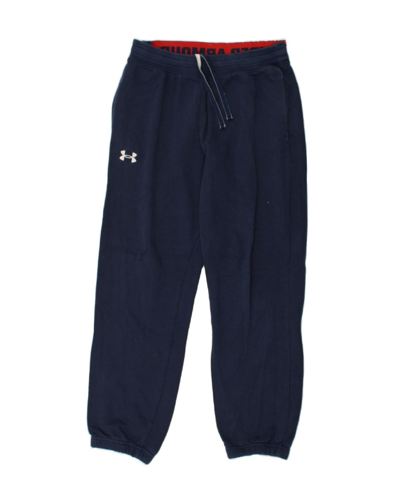 UNDER ARMOUR Mens Tracksuit Trousers Joggers Medium Navy Blue | Vintage Under Armour | Thrift | Second-Hand Under Armour | Used Clothing | Messina Hembry 