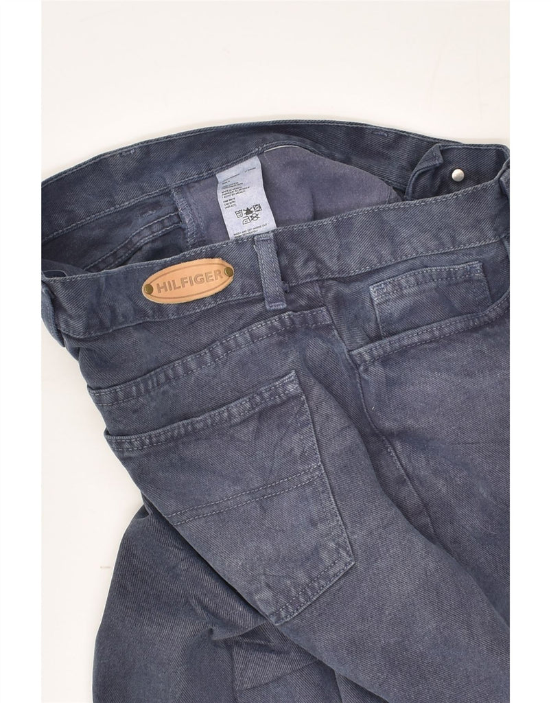 TOMMY HILFIGER Womens Straight Jeans US 8 Medium W30 L30  Navy Blue Cotton | Vintage Tommy Hilfiger | Thrift | Second-Hand Tommy Hilfiger | Used Clothing | Messina Hembry 