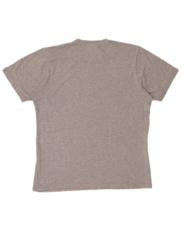 Helly Hansen Mens Graphic T-Shirt Top XL Grey Cotton