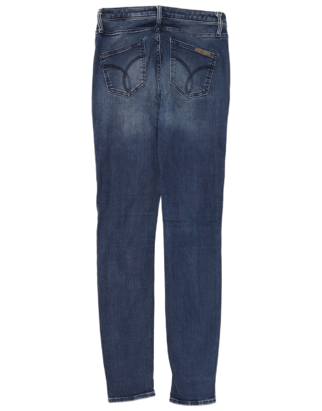 Calvin Klein Womens Skinny Jeans W28 L32 Blue