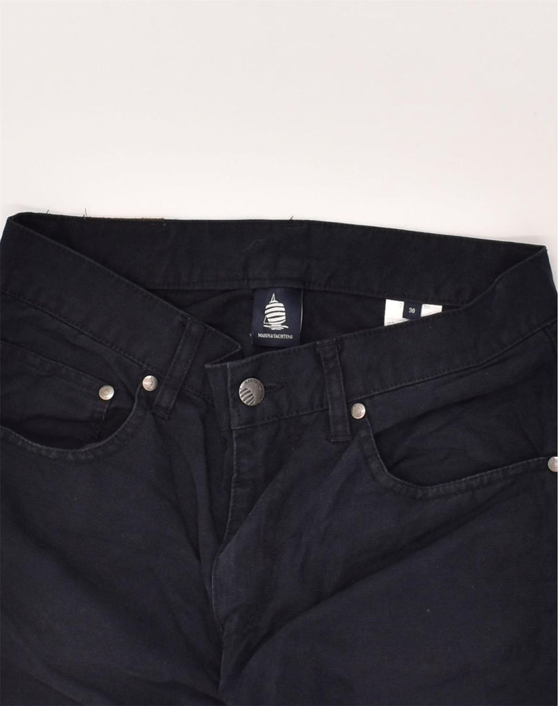 MARINA YACHTING Mens Straight Jeans W30 L34 Navy Blue | Vintage Marina Yachting | Thrift | Second-Hand Marina Yachting | Used Clothing | Messina Hembry 