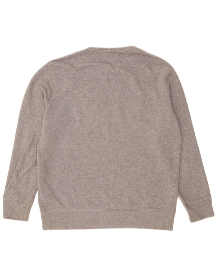 Levi's Mens Graphic Sweatshirt Jumper Medium Grey Cotton