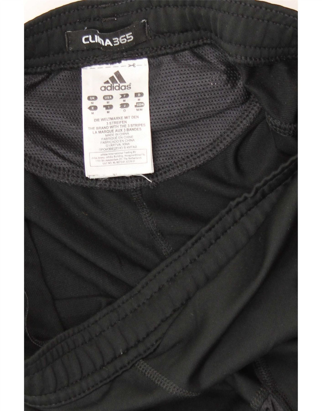 Adidas Mens Clima 365 Leggings Medium Black Polyester