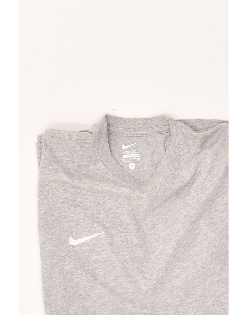 NIKE Mens T-Shirt Top Small Grey Cotton | Vintage Nike | Thrift | Second-Hand Nike | Used Clothing | Messina Hembry 