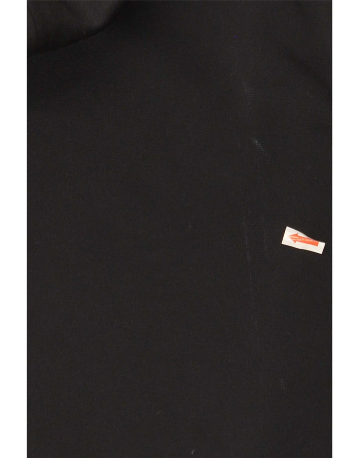 Under Armour Mens Cold Gear Graphic Hoodie Jumper Small Black Polyester