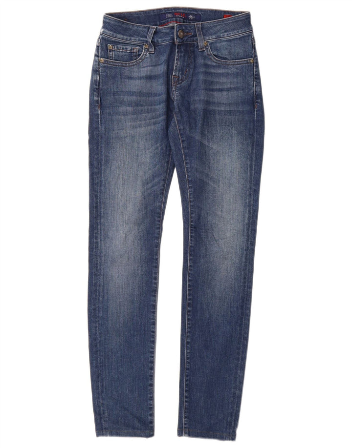 Rifle Womens Skinny Jeans W25 L28 Blue