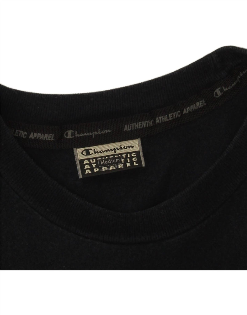 CHAMPION Mens T-Shirt Top Medium Navy Blue Vintage Champion and Second-Hand Champion from Messina Hembry 