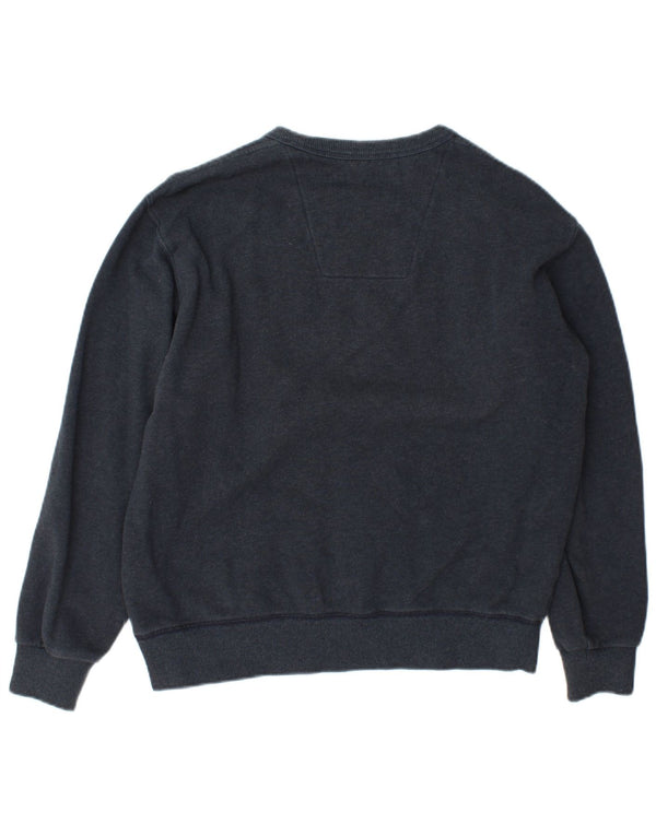 G-Star Mens Graphic Sweatshirt Jumper Medium Navy Blue Cotton
