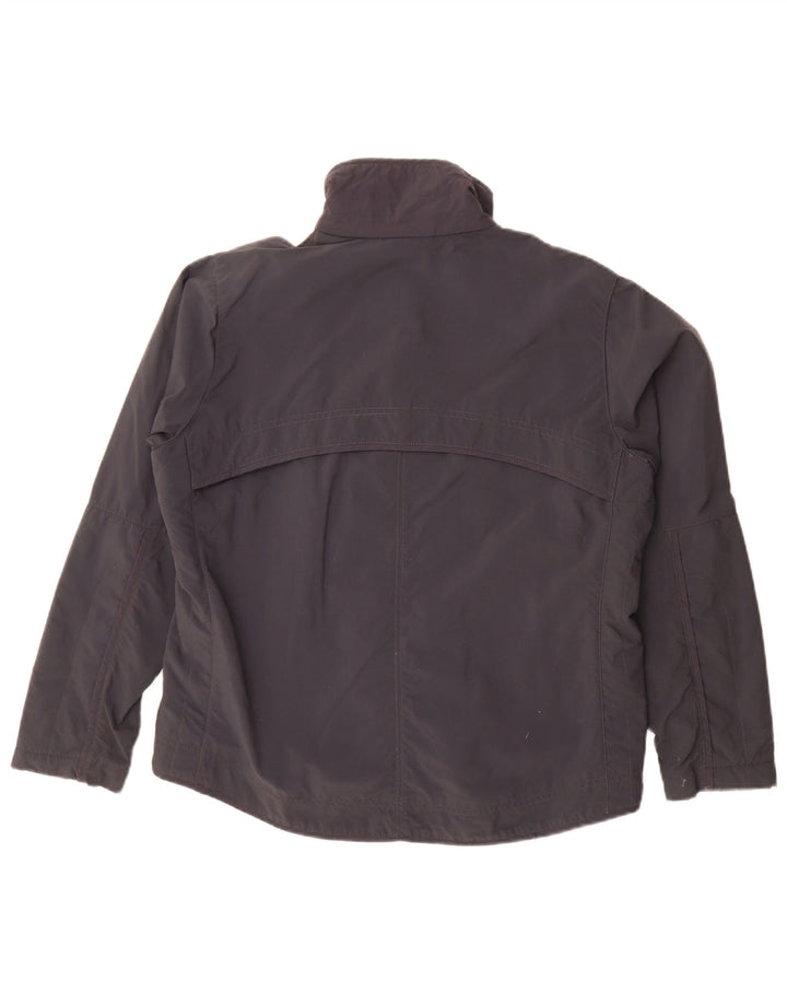 Adidas Womens Bomber Jacket UK 14 Large Black Polyamide