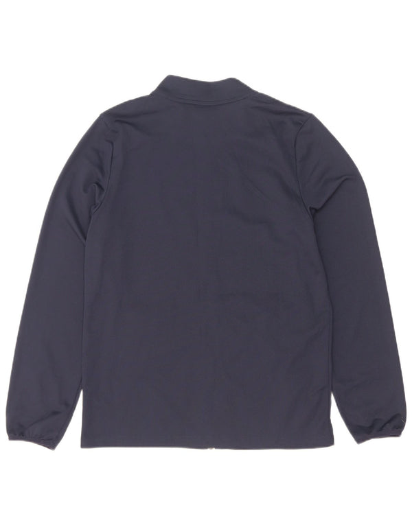 Nike Boys Dri Fit Tracksuit Top Jacket 13-14 Years XL Navy Blue